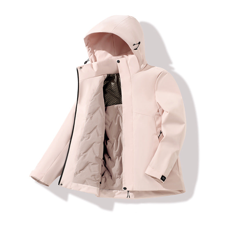 Herren Winterjacke mit Graphen-Heiztechnologie – Wärme, Stil & Innovation vereint