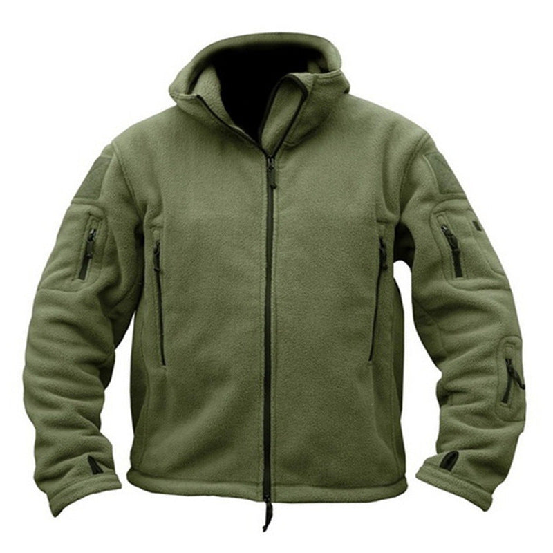 Herren Fleece Tactical Hoodie – Warm, Funktional & Stilvoll | Ideal für Outdoor & Freizeit