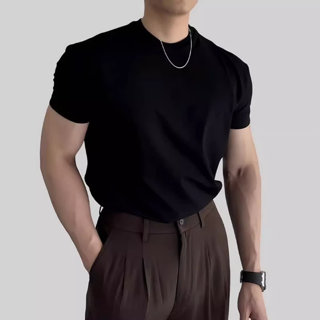 Training Slim-Fit Stretch-Muskel-T-Shirt