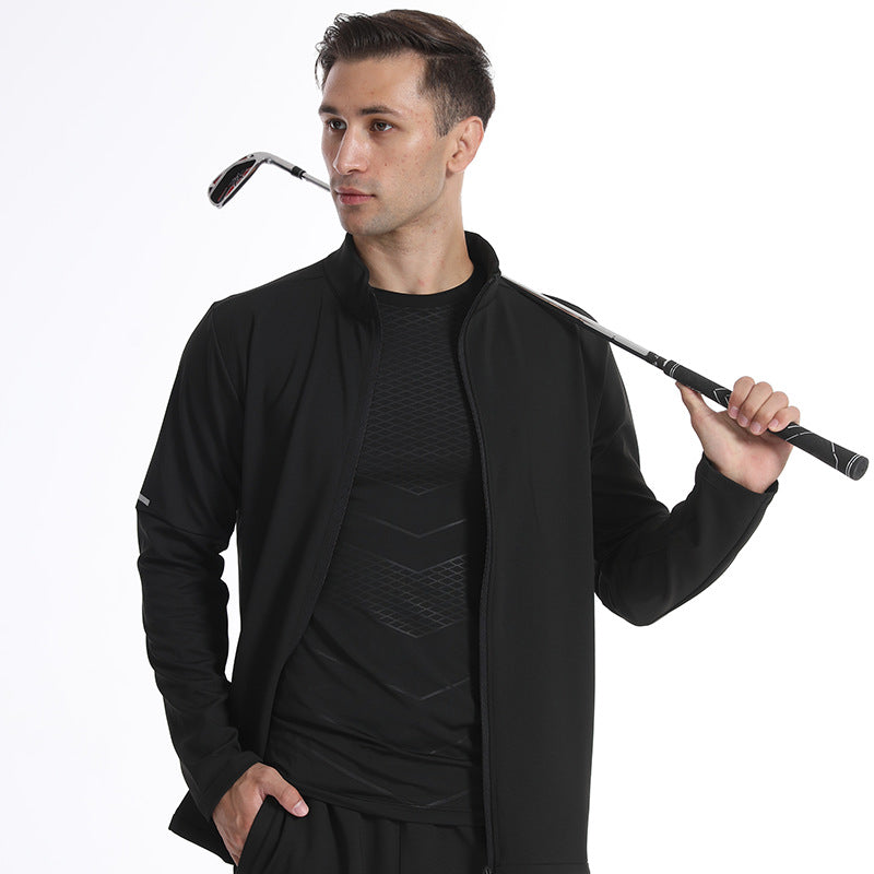 Herren Funktionsjacke – Leicht, Sportlich & Stilvoll | Atmungsaktiv & Schnell trocknend
