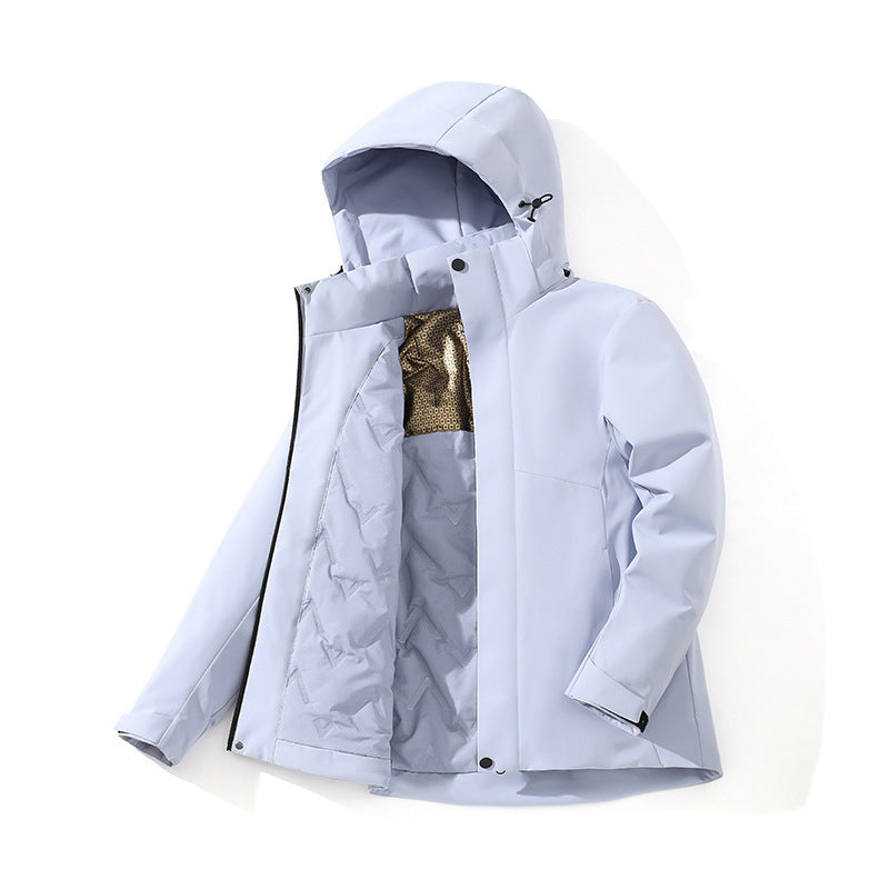 Herren Winterjacke mit Graphen-Heiztechnologie – Wärme, Stil & Innovation vereint