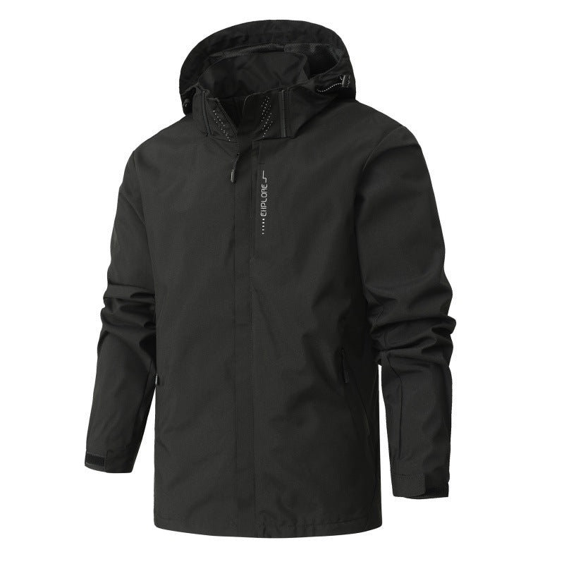 Herren Outdoor Funktionsjacke – Wasserdicht, Winddicht & Atmungsaktiv | Ideal für jedes Wetter