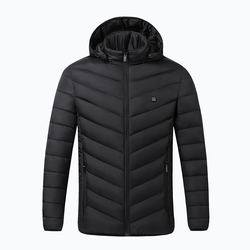Herren Heizjacke – Innovativ, Warm & Stylisch | USB-Wärmetechnologie für kalte Tage