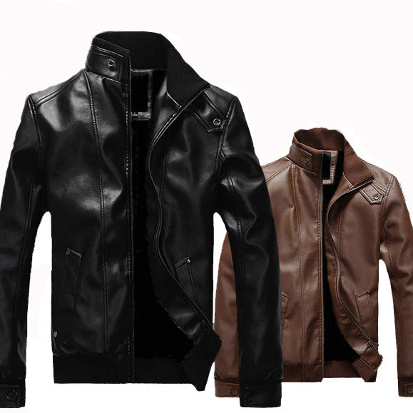 Herren Lederjacke – Klassisch, Warm & Vielseitig | Motorrad-Stil mit modernem Komfort
