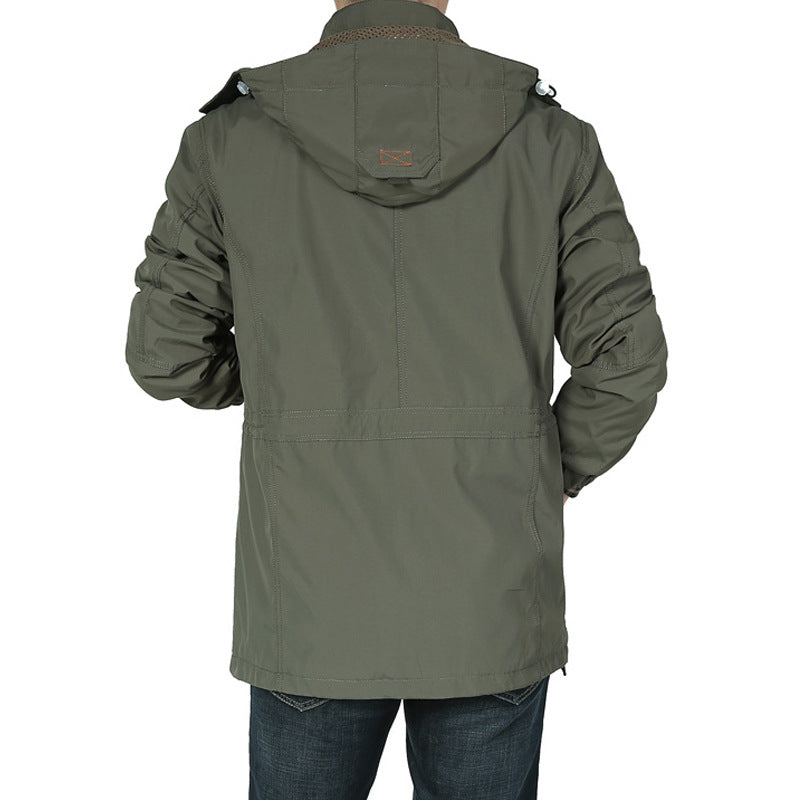 Herren Outdoorjacke – Winddicht, Langlebig & Stilvoll | Perfekt für Freizeit & Abenteuer
