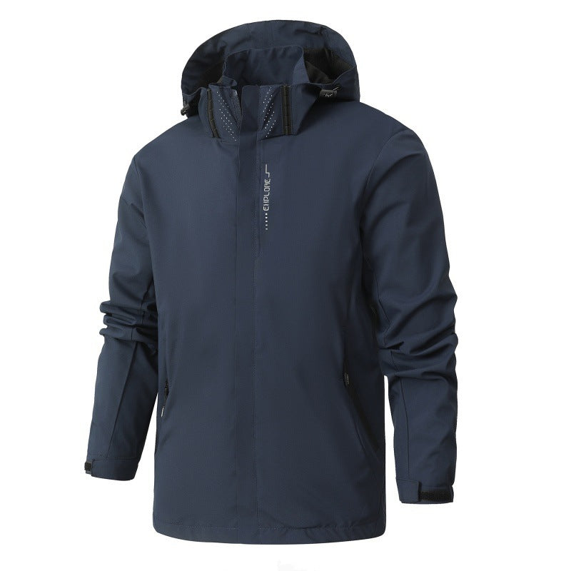Herren Outdoor Funktionsjacke – Wasserdicht, Winddicht & Atmungsaktiv | Ideal für jedes Wetter