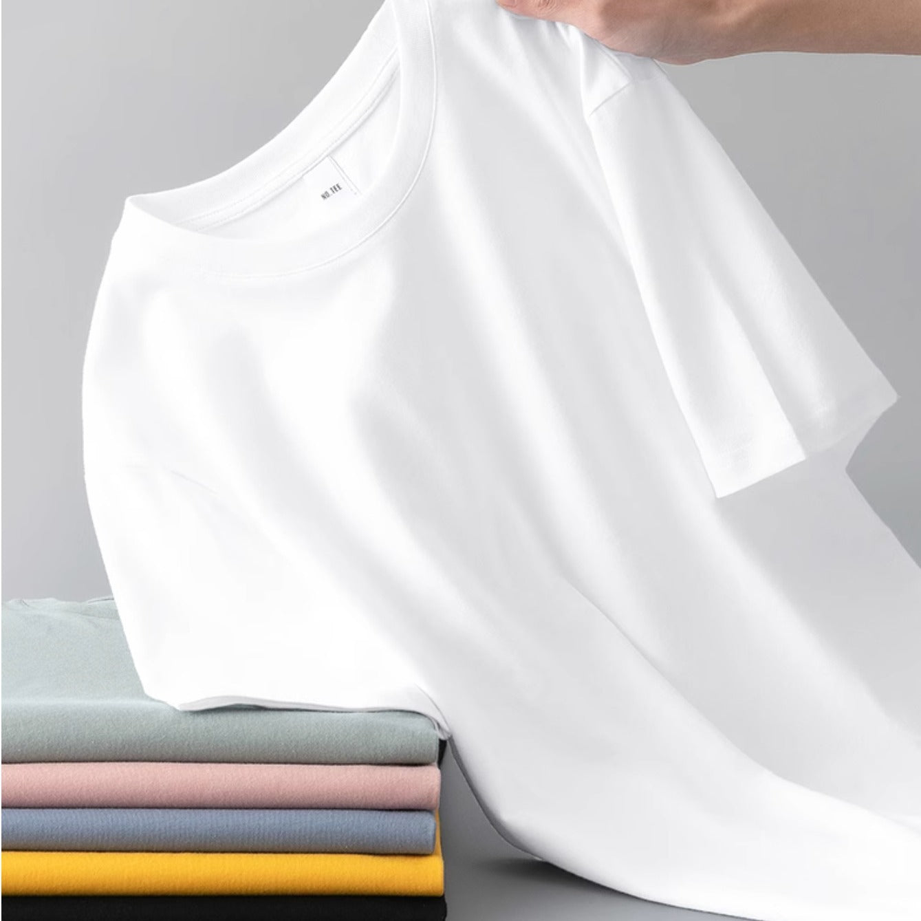 Premium Cotton Essential T-Shirt ? 230 g Heavy Cotton | 100 % Komfort