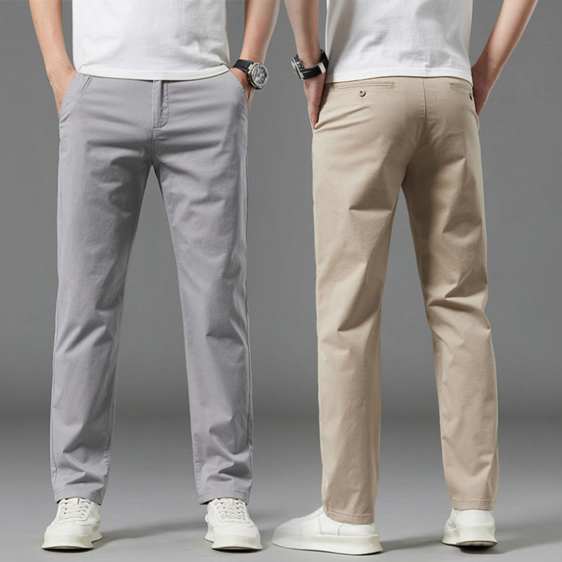 Herren Baumwoll-Stretchhose – Elegant, Leicht & Vielseitig | Perfekt für Alltag & Business
