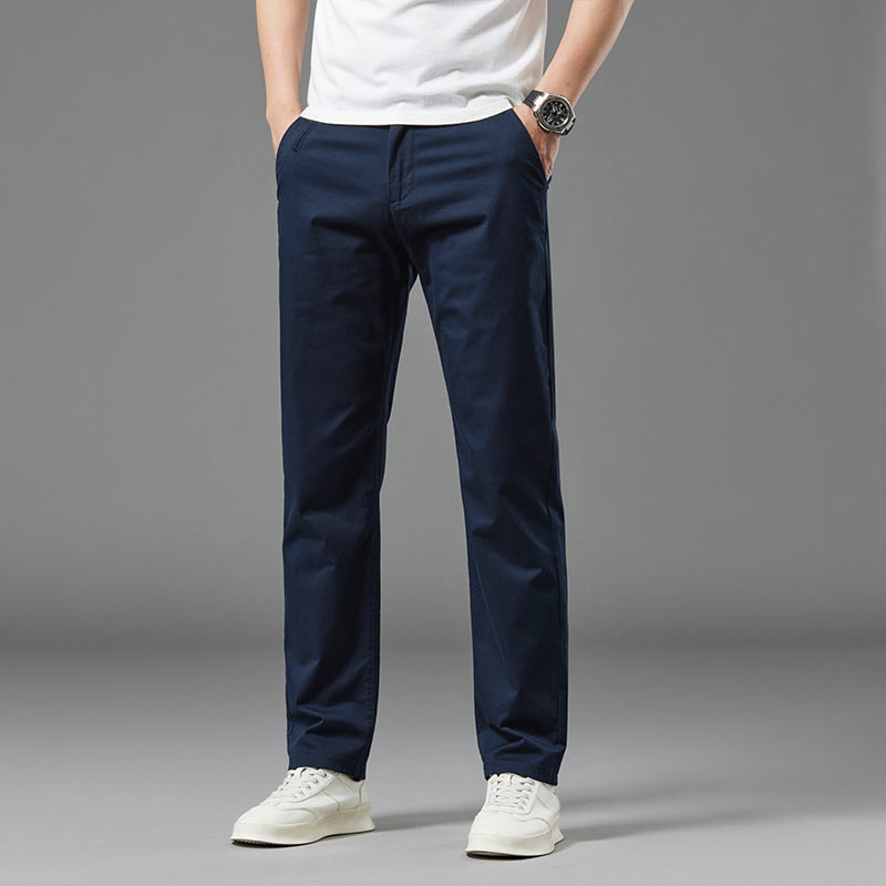 Herren Baumwoll-Stretchhose – Elegant, Leicht & Vielseitig | Perfekt für Alltag & Business