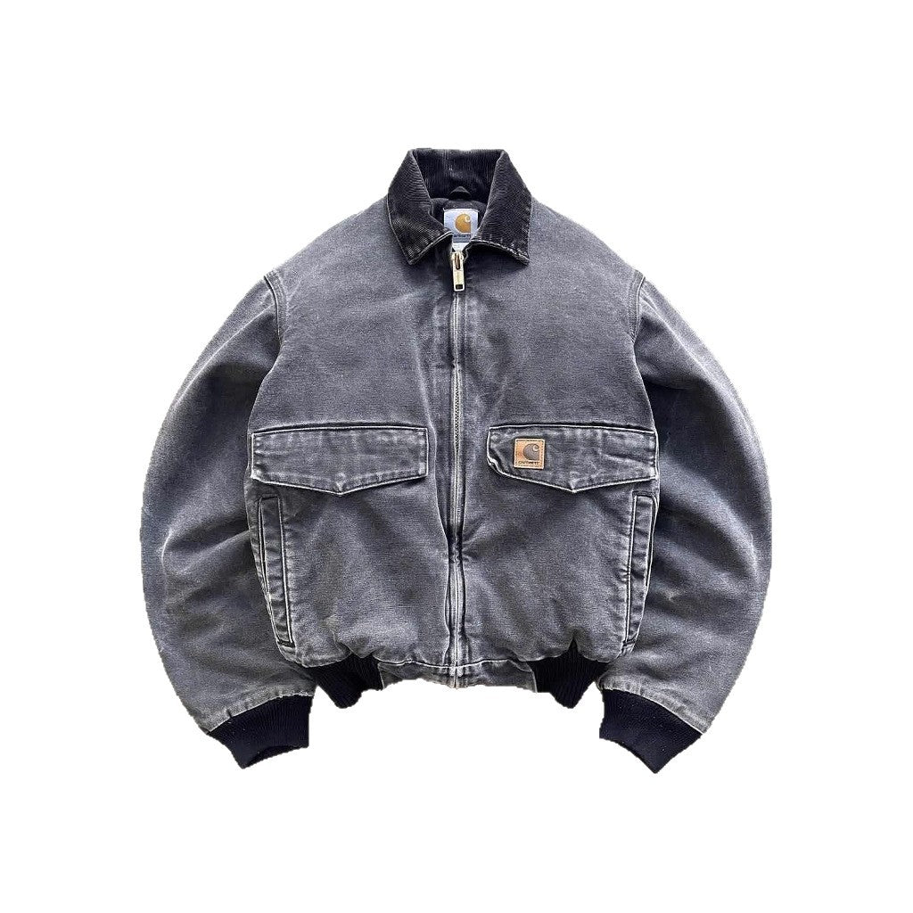 Herren Washed Denim Jacke – Retro Streetwear im Vintage-Look | Warm, Stylisch & Lässig zugleich