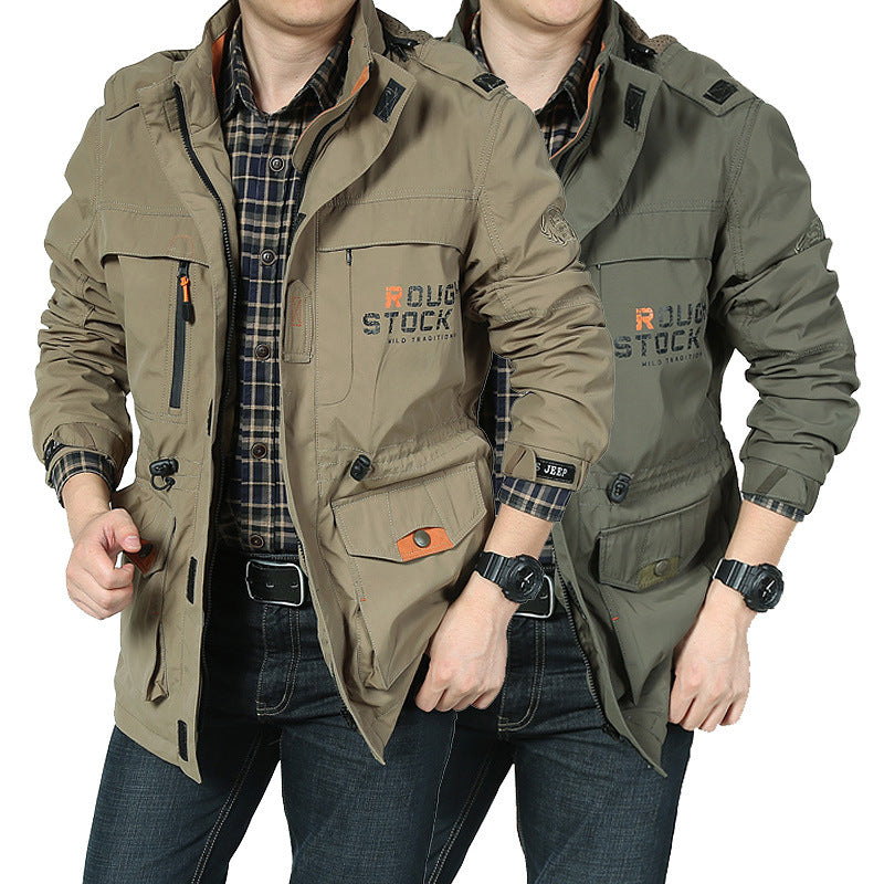 Herren Outdoorjacke – Winddicht, Langlebig & Stilvoll | Perfekt für Freizeit & Abenteuer