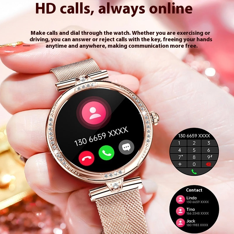 Hanetes Select SmartLuxe – Elegante Magnetische Smartwatch mit Gesundheitsfunktionen & edlem Design