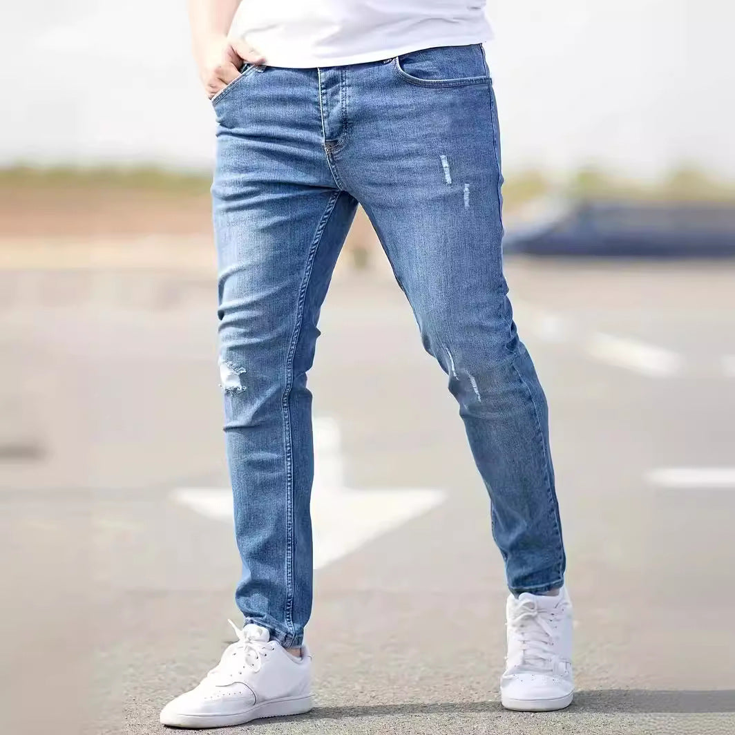 Herren Skinny Jeans – Elastischer Denim für modernen Alltagsstil | Bequem, Lässig & Vielseitig