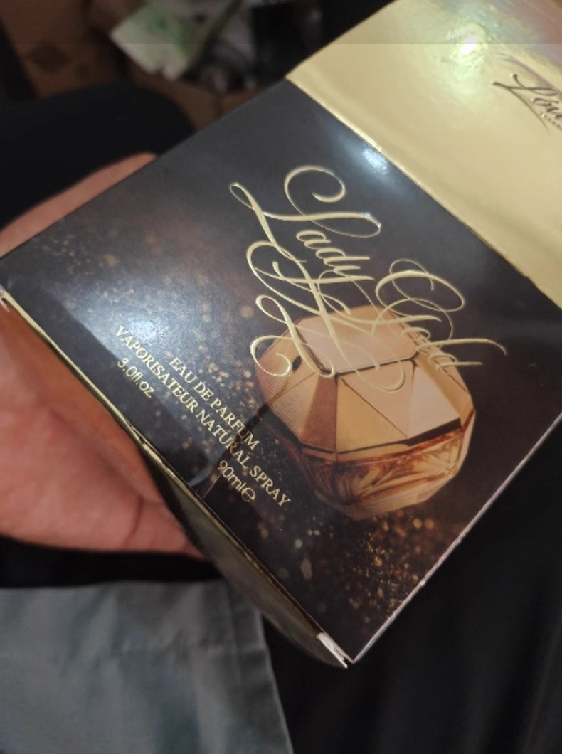 Hanetes Select „Lady Gold Mility“ – Glamouröses Eau de Parfum mit edler, goldener Note (80 ml)