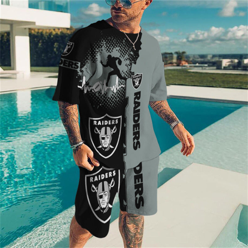 Herren Sommer Set – Raiders Street Edition