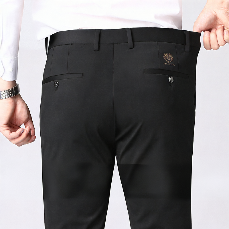 Herren Thermo-Stretchhose – Elegant, Warm & Pflegeleicht | Perfekt für Herbst & Winter