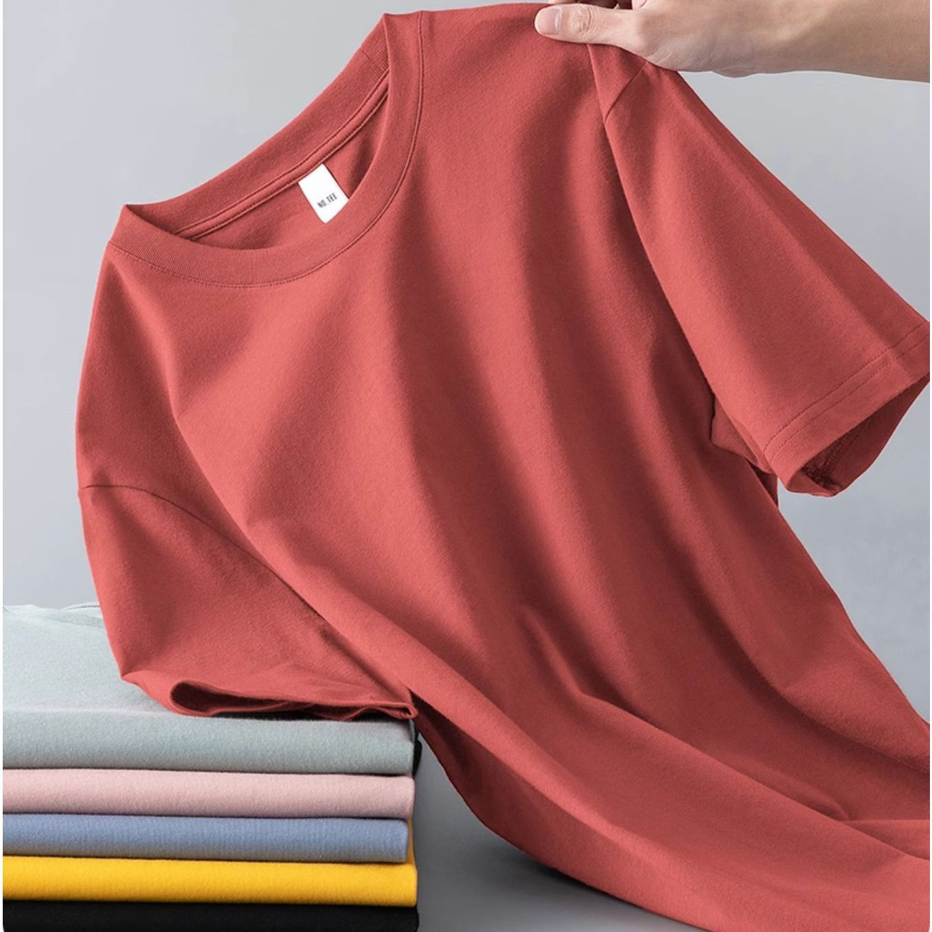 Premium Cotton Essential T-Shirt ? 230 g Heavy Cotton | 100 % Komfort