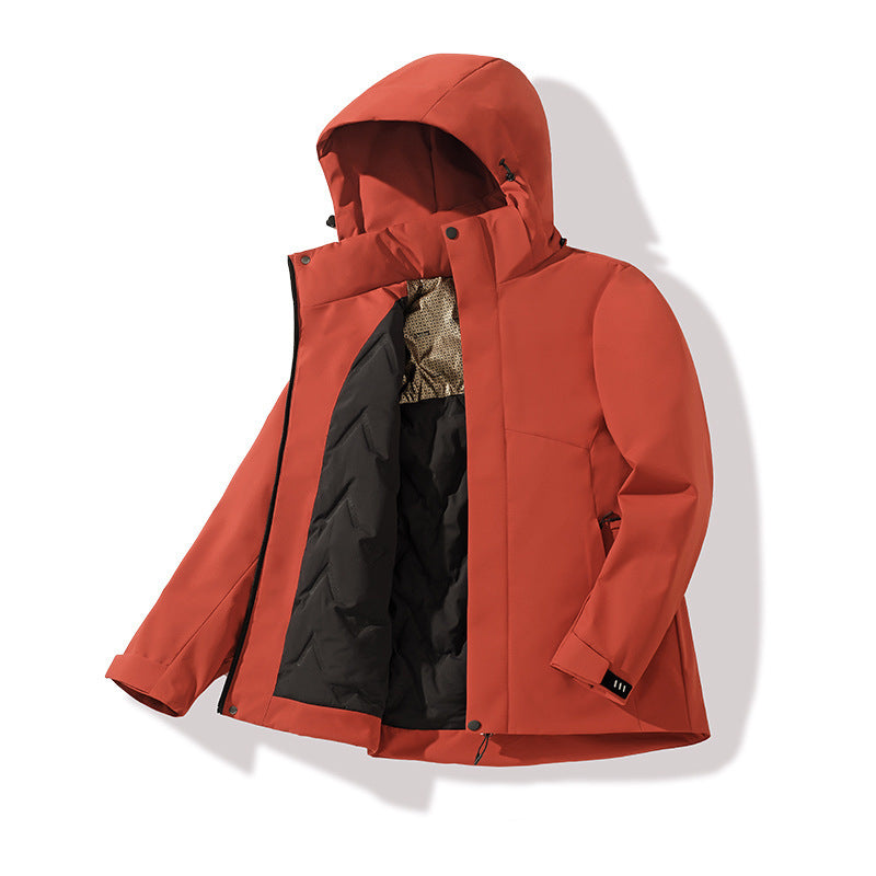 Herren Winterjacke mit Graphen-Heiztechnologie – Wärme, Stil & Innovation vereint