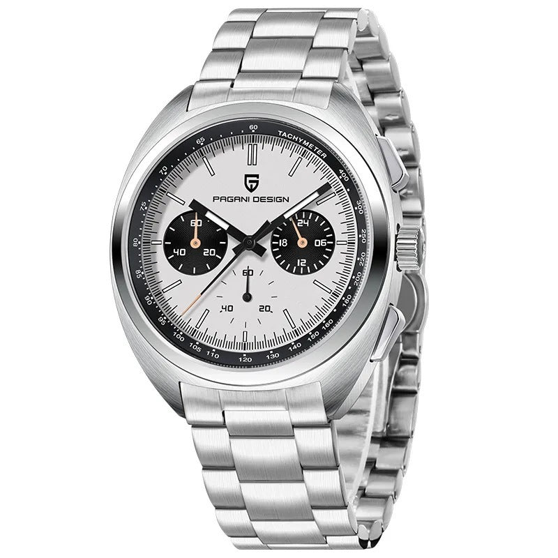 Hanetes Select ChronoSport – Herren Edelstahl-Armbanduhr mit sportlich-elegantem Design