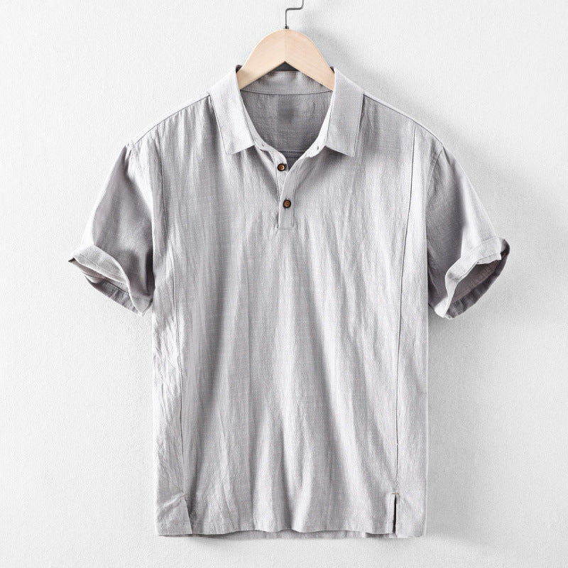 Herren Leinenhemd ? Modern & Atmungsaktiv | Zeitloser Stil im Chinesischen Design