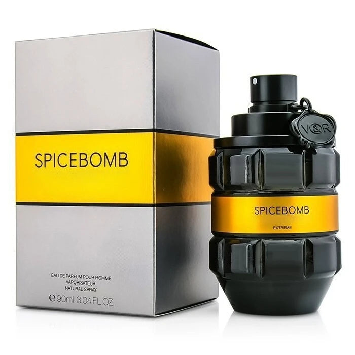 Hanetes Select „Spicebomb Intense“ – Maskulines Eau de Parfum für Herren (90 ml, Orientalisch-Würzig)