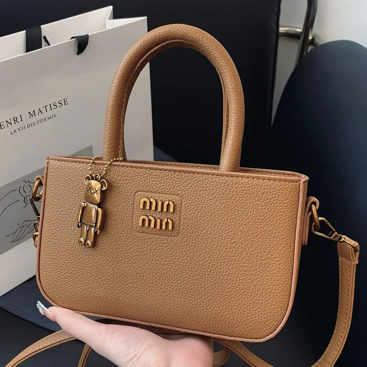 Hanetes Select „Mini Élégance Bag“ – 2025 Trend Damen Handtasche – Stilvolle Crossbody & Shoulder Bag in luxuriösem Minimal-Design