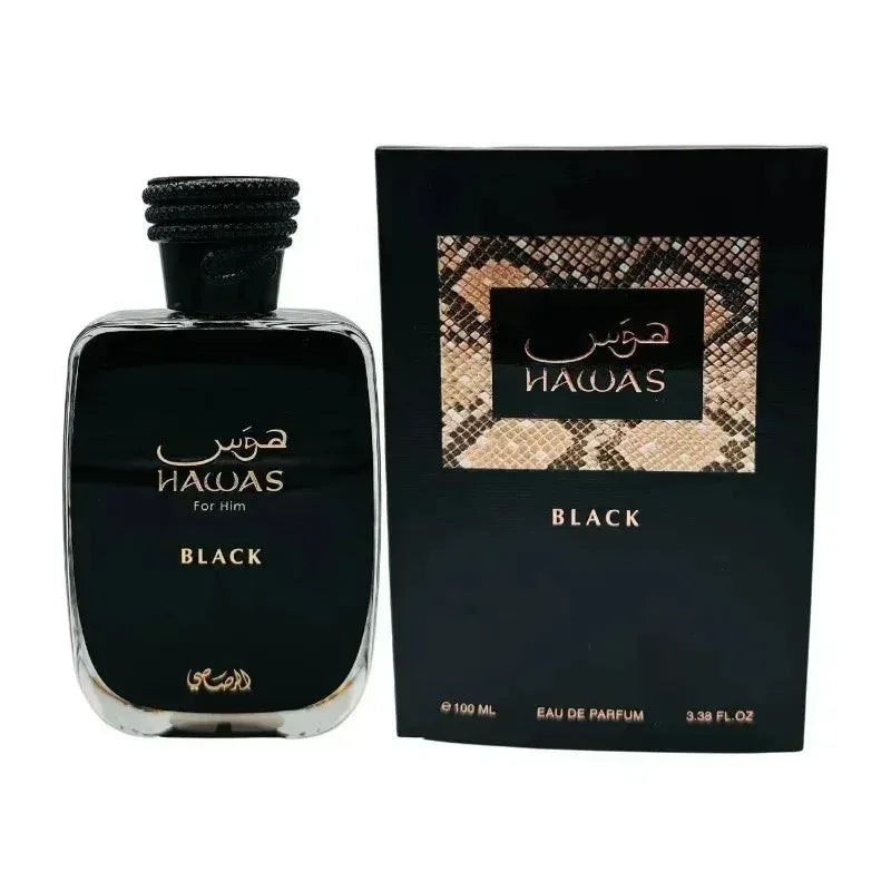 Hanetes Select „Hawas Black“ – Eau de Parfum für Herren (100 ml, Luxus & Langanhaltend)