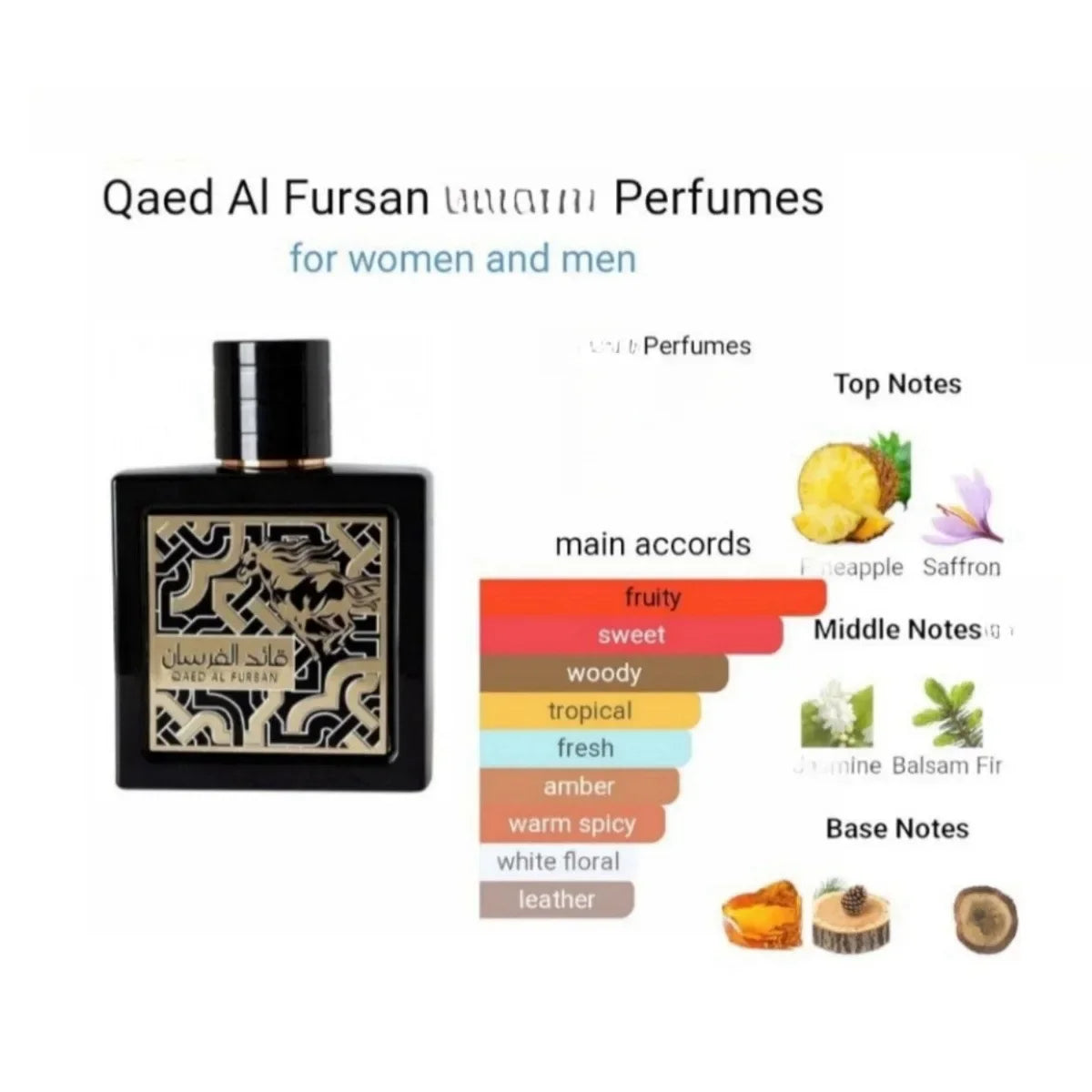 Hanetes Select „Gaed Al Furzan“ – Arabisches Eau de Parfum für Herren (Orientalisch, Intensiv & Langanhaltend)