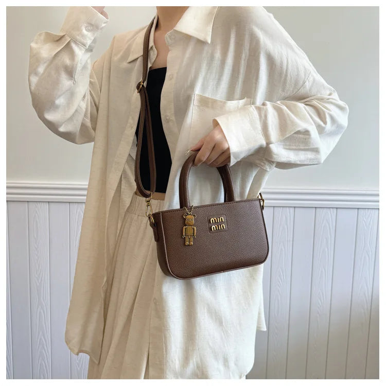 Hanetes Select „Mini Élégance Bag“ – 2025 Trend Damen Handtasche – Stilvolle Crossbody & Shoulder Bag in luxuriösem Minimal-Design