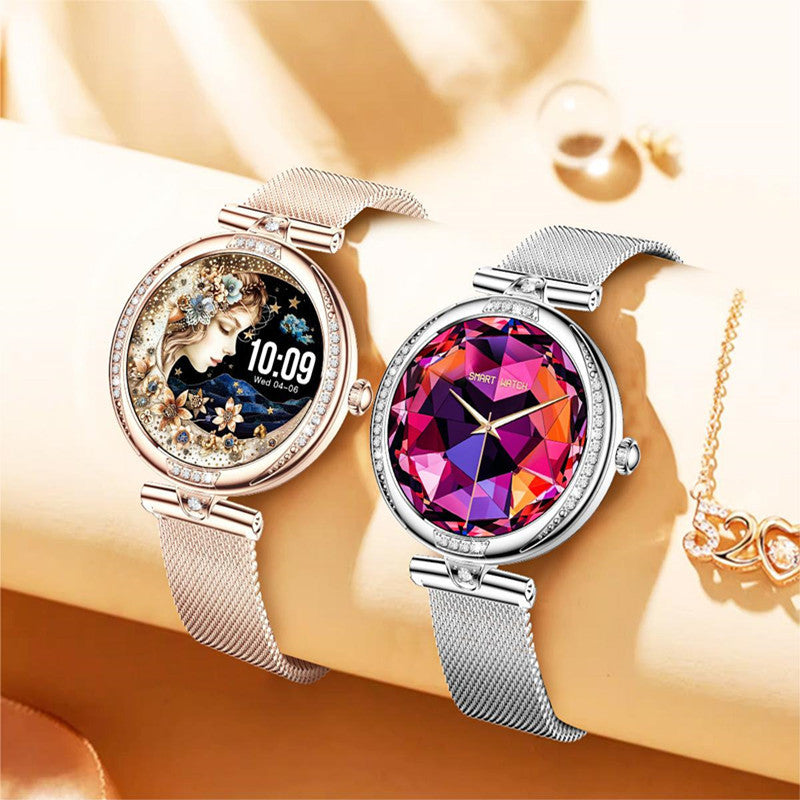 Hanetes Select SmartLuxe – Elegante Magnetische Smartwatch mit Gesundheitsfunktionen & edlem Design