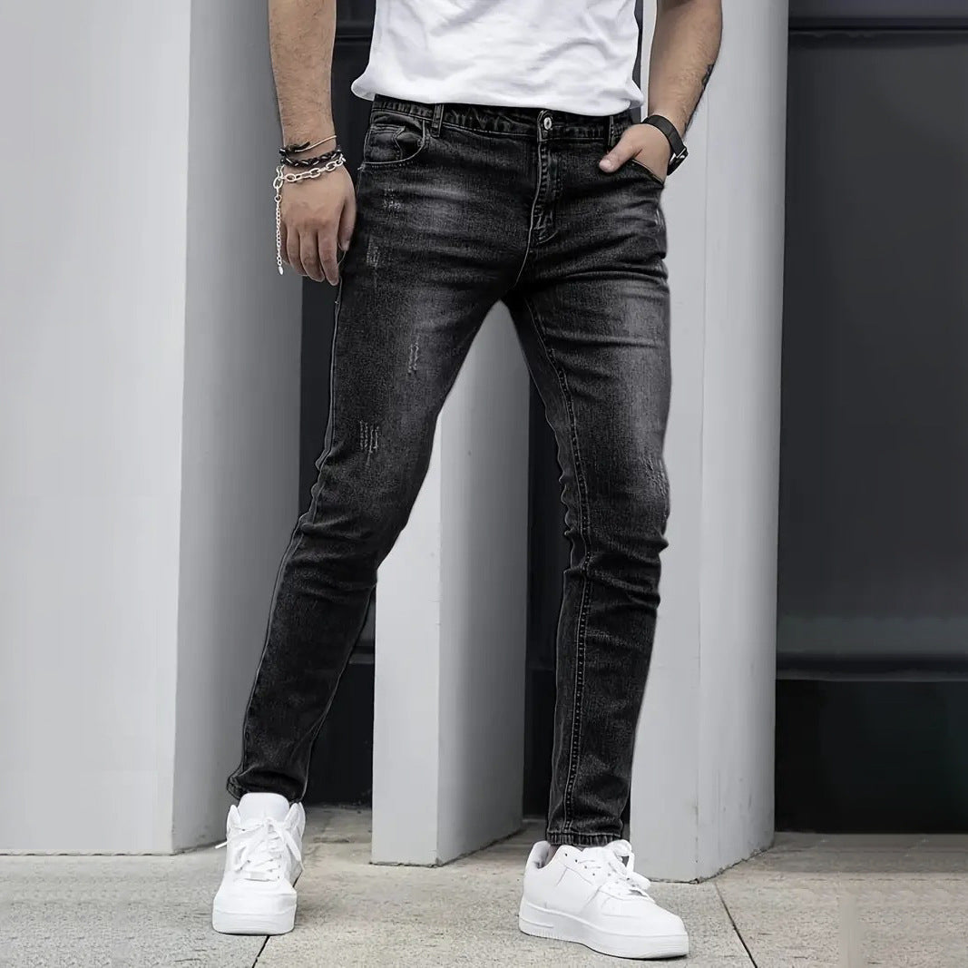 Herren Stretch Jeans – Slim-Fit Denim mit modernem Street-Look | Flexibel, Elegant & Vielseitig