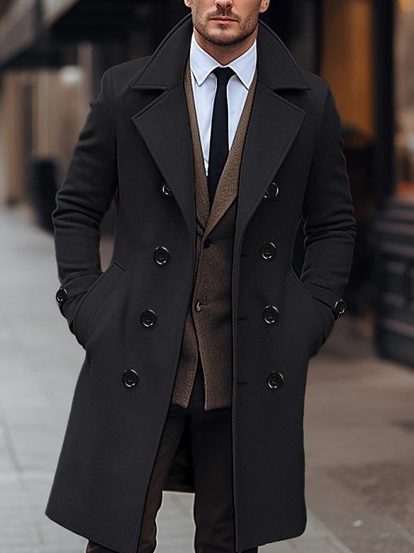 Herren Premium Wollmantel – Zeitlose Eleganz für moderne Gentlemen