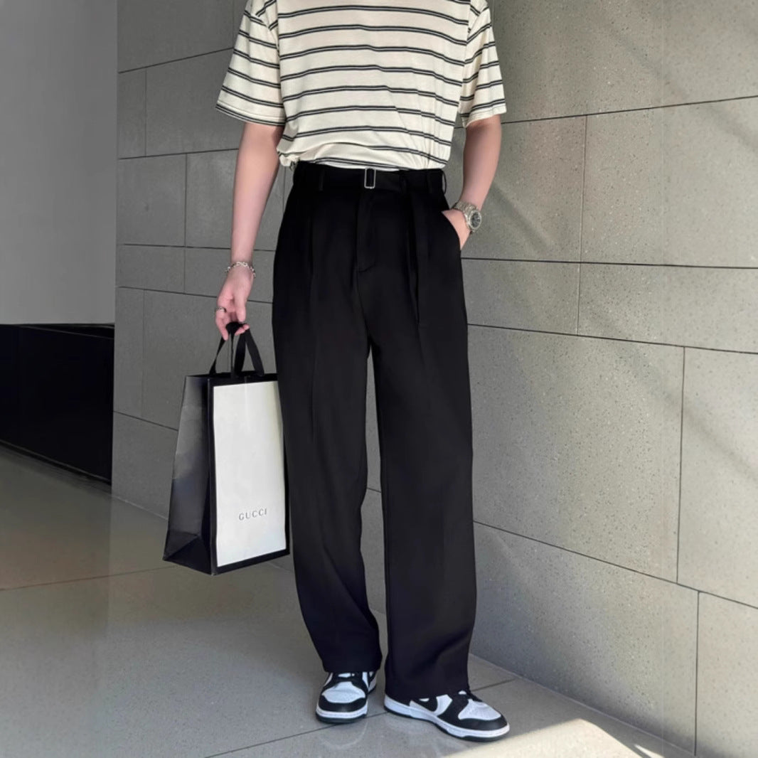 Herren Wide-Leg Sommerhose – Leicht, Elegant & Modern | Perfekt für stilvolle Freizeitlooks